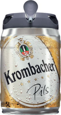 Krombacher Tapvat van 5 liter Krombacher Tapvat van 5 liter
